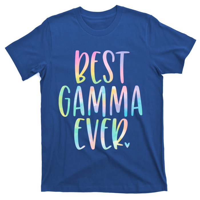 Best Gamma Ever Funny Gift Mother's Day Tie Dye Gift T-Shirt