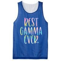 Best Gamma Ever Funny Gift Mother's Day Tie Dye Gift Mesh Reversible Basketball Jersey Tank