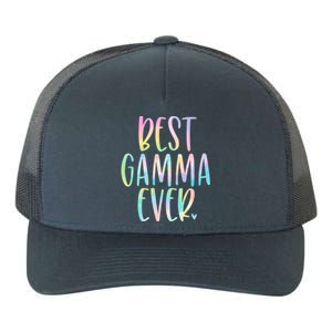 Best Gamma Ever Funny Gift Mother's Day Tie Dye Gift Yupoong Adult 5-Panel Trucker Hat