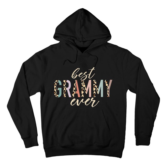 Best Grammy Ever Gifts Leopard Print Mothers Day Hoodie