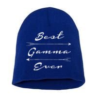 Best Gamma Ever Gift Short Acrylic Beanie