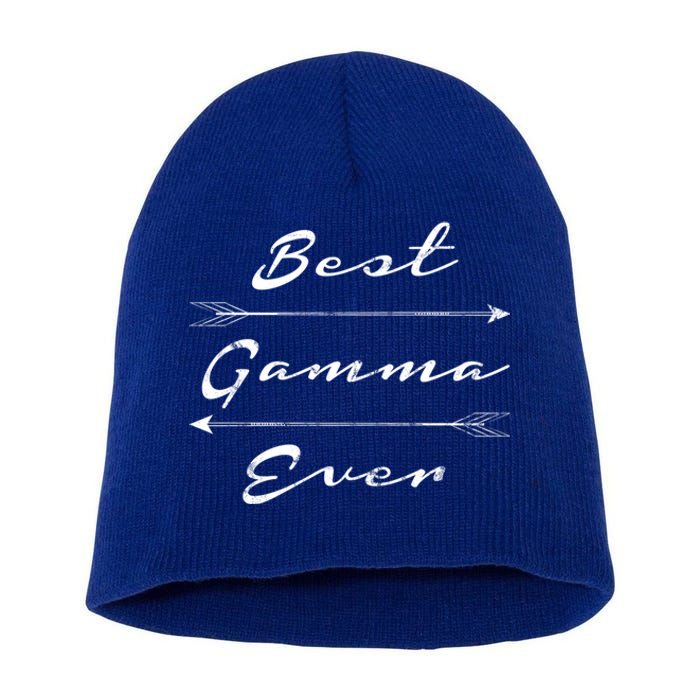 Best Gamma Ever Gift Short Acrylic Beanie