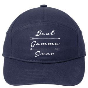 Best Gamma Ever Gift 7-Panel Snapback Hat