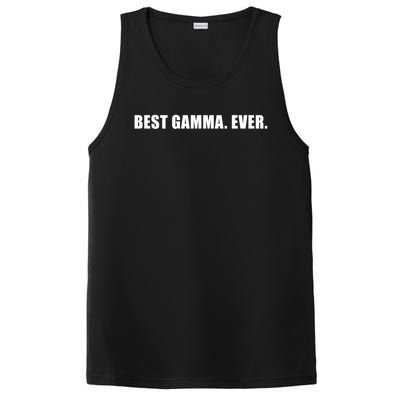 Best Gamma Ever Sarcastic Grandma Novelty Granny Bday Gift PosiCharge Competitor Tank