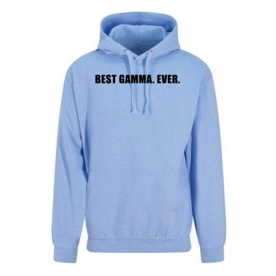 Best Gamma Ever Sarcastic Grandma Novelty Granny Bday Gift Unisex Surf Hoodie