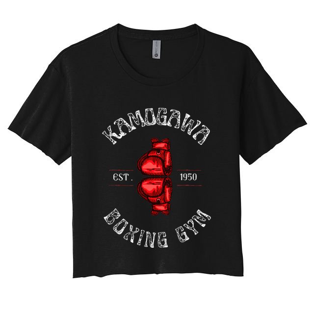 Boxing Gym Est 1950 Crop Top