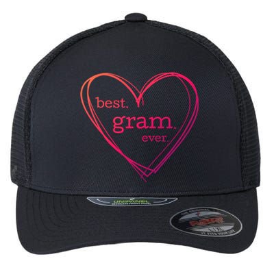 Best Gram Ever Gift (National Grandparents Day) Flexfit Unipanel Trucker Cap