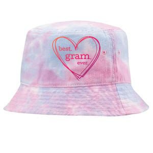 Best Gram Ever Gift (National Grandparents Day) Tie-Dyed Bucket Hat