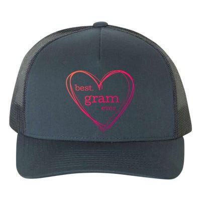 Best Gram Ever Gift (National Grandparents Day) Yupoong Adult 5-Panel Trucker Hat