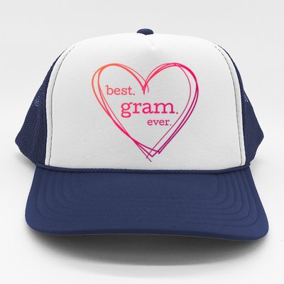 Best Gram Ever Gift (National Grandparents Day) Trucker Hat