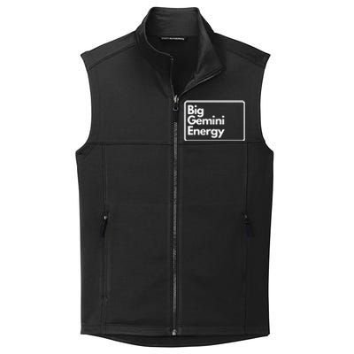 Big Gemini Energy Collective Smooth Fleece Vest