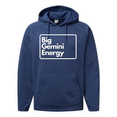 Big Gemini Energy Performance Fleece Hoodie