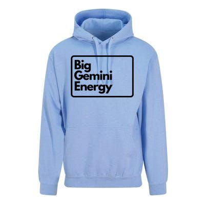 Big Gemini Energy Unisex Surf Hoodie