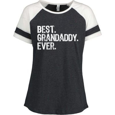 Best Grandaddy Ever Family Funny Cool Funny Gift Enza Ladies Jersey Colorblock Tee