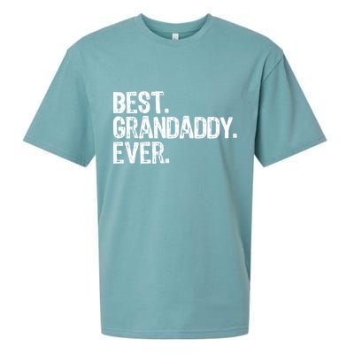Best Grandaddy Ever Family Funny Cool Funny Gift Sueded Cloud Jersey T-Shirt