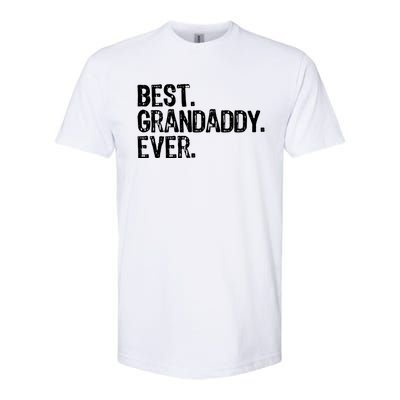 Best Grandaddy Ever Family Funny Cool Funny Gift Softstyle® CVC T-Shirt