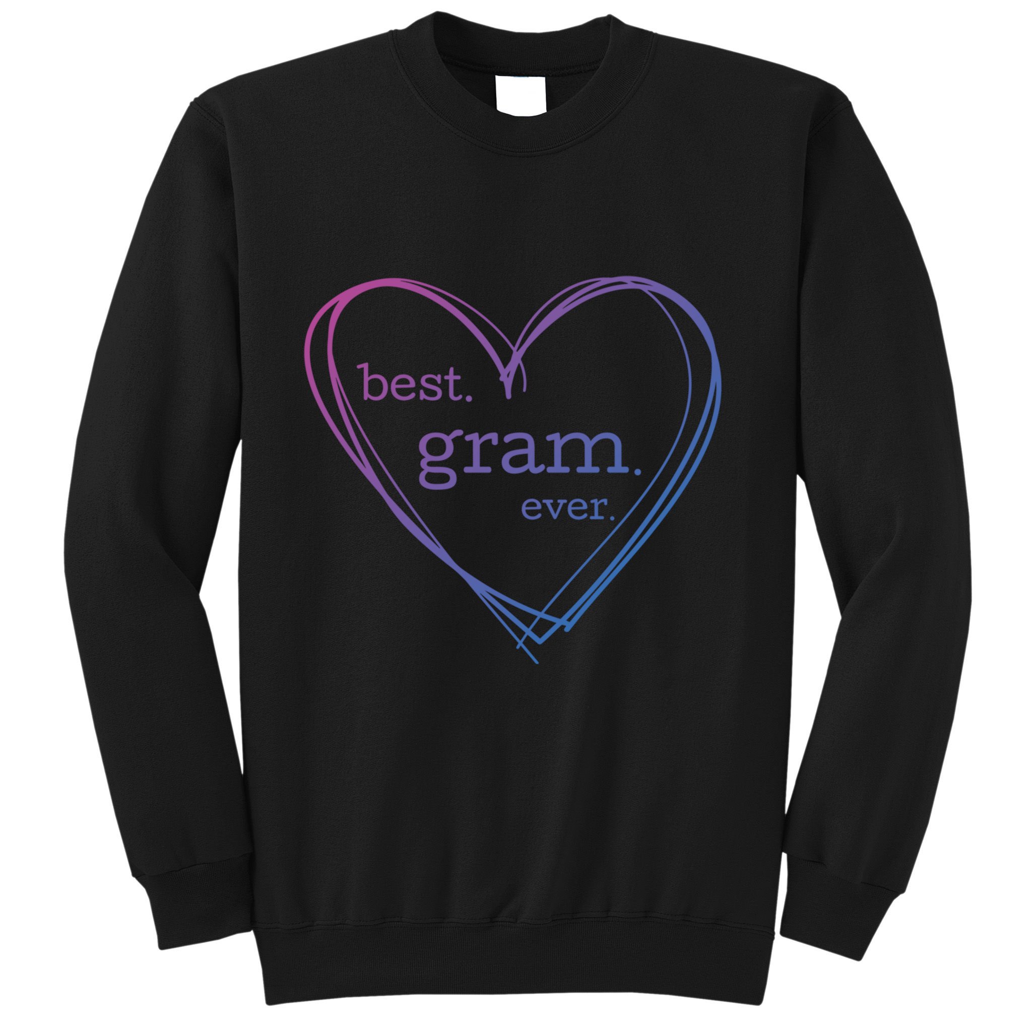 Best Gram Ever Cute Heart Sweatshirt