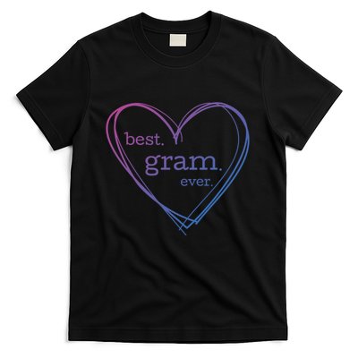 Best Gram Ever Cute Heart T-Shirt