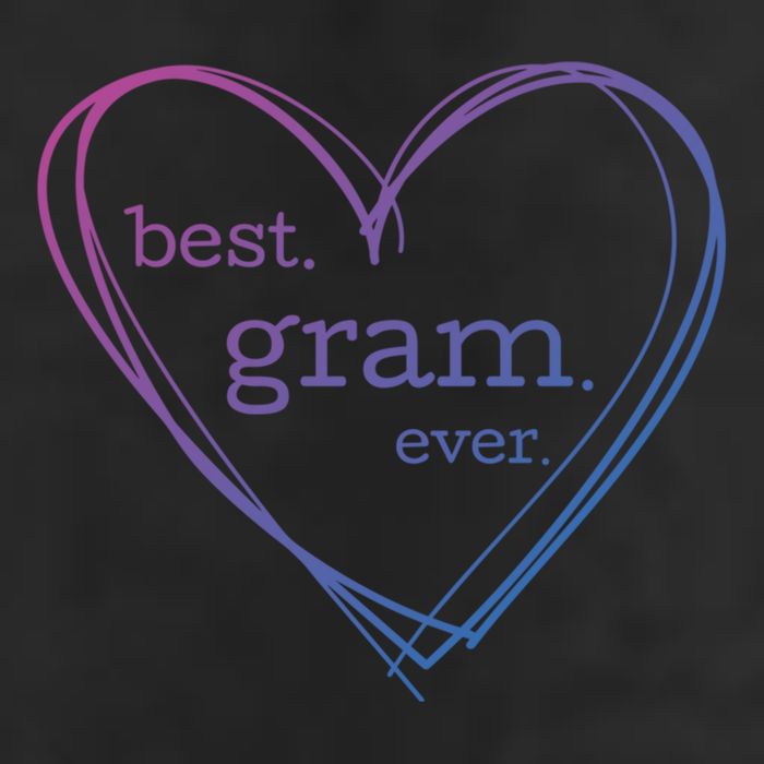Best Gram Ever Cute Heart Adult Drive Performance Visor