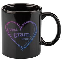 Best Gram Ever Cute Heart 11oz C Handle Ceramic Mug