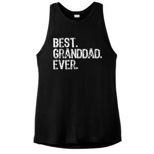 Best Granddad Ever Family Cool Granddad Ladies PosiCharge Tri-Blend Wicking Tank