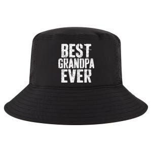 Best Grandpa Ever Cool Gift Grandfather Cool Gift Cool Gift Cool Comfort Performance Bucket Hat