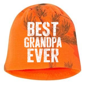 Best Grandpa Ever Cool Gift Grandfather Cool Gift Cool Gift Kati - Camo Knit Beanie