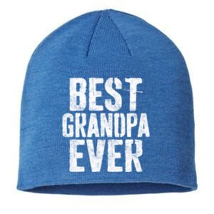 Best Grandpa Ever Cool Gift Grandfather Cool Gift Cool Gift Sustainable Beanie