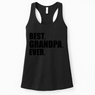 Best Grandpa Ever T Womens Tank Top