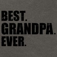 Best Grandpa Ever T Cotton Canvas Backpack