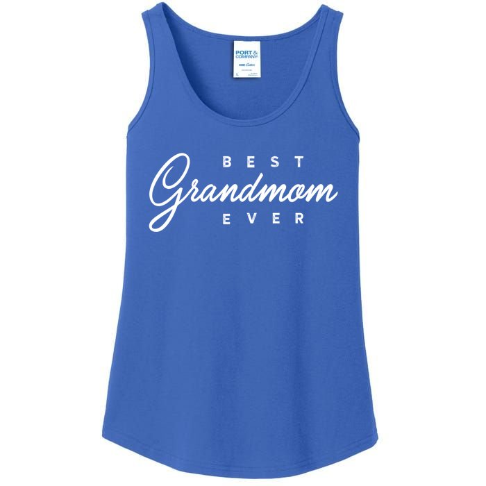 Best Grandmom Ever Gift Meaningful Gift Ladies Essential Tank