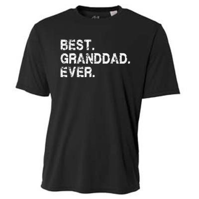 Best Granddad Ever Funny Birthday Fathers Day for Grand dad Cooling Performance Crew T-Shirt