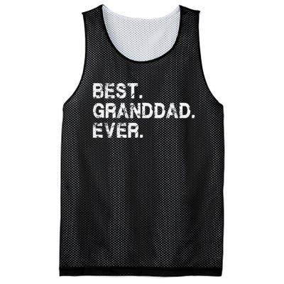 Best Granddad Ever Funny Birthday Fathers Day for Grand dad Mesh Reversible Basketball Jersey Tank