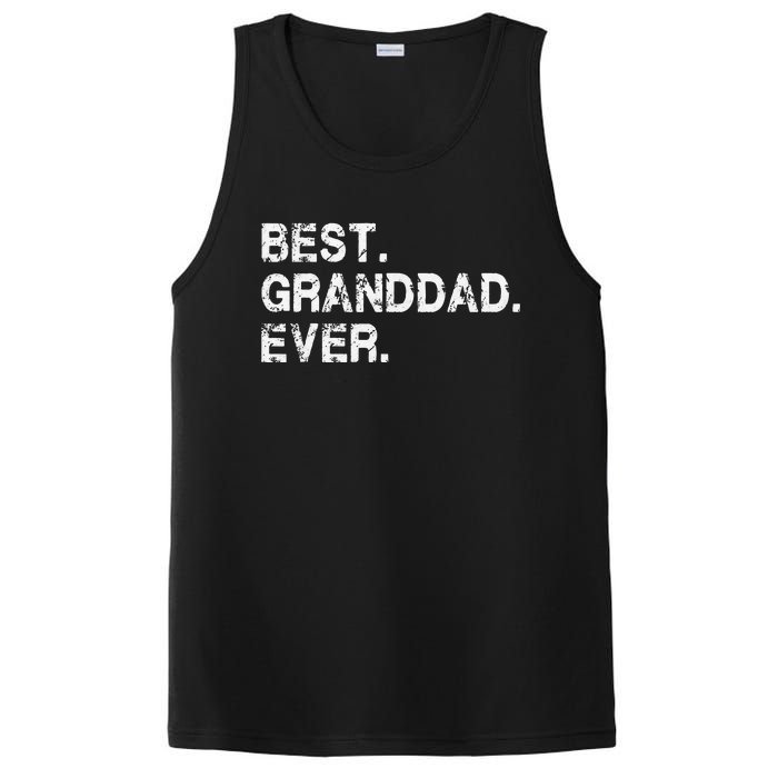 Best Granddad Ever Funny Birthday Fathers Day for Grand dad PosiCharge Competitor Tank