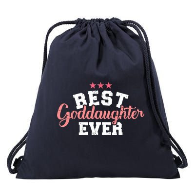 Best Goddaughter Ever Drawstring Bag