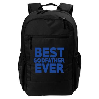 Best Godfather Ever God Father Day Baptism Uncle Gift Backpack