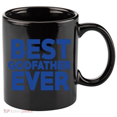 Best Godfather Ever God Father Day Baptism Uncle Gift 11oz C Handle Ceramic Mug