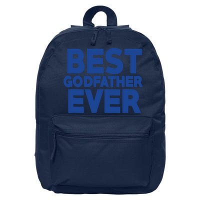 Best Godfather Ever God Father Day Baptism Uncle Gift 16 in Basic Backpack