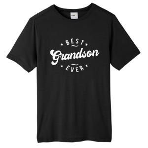 Best Grandson Ever Grandson Tall Fusion ChromaSoft Performance T-Shirt