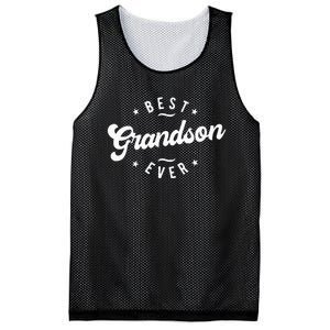 Best Grandson Ever Grandson Mesh Reversible Basketball Jersey Tank