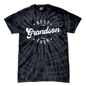 Best Grandson Ever Grandson Tie-Dye T-Shirt