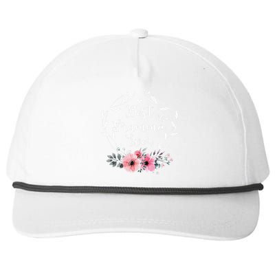 Best Gramma Ever Mother's Day Gift Flower Grandma Snapback Five-Panel Rope Hat