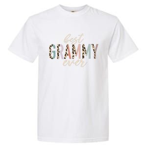 Best Grammy Ever Gifts Leopard Print Mothers Day Garment-Dyed Heavyweight T-Shirt