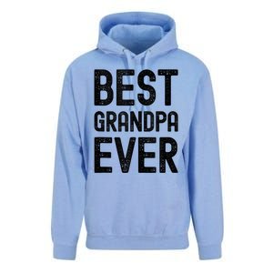 Best Grandpa Ever FatherS Day Saying For The Best Grandad Unisex Surf Hoodie