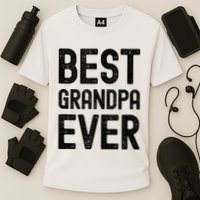 Best Grandpa Ever FatherS Day Saying For The Best Grandad Cooling Performance Crew T-Shirt