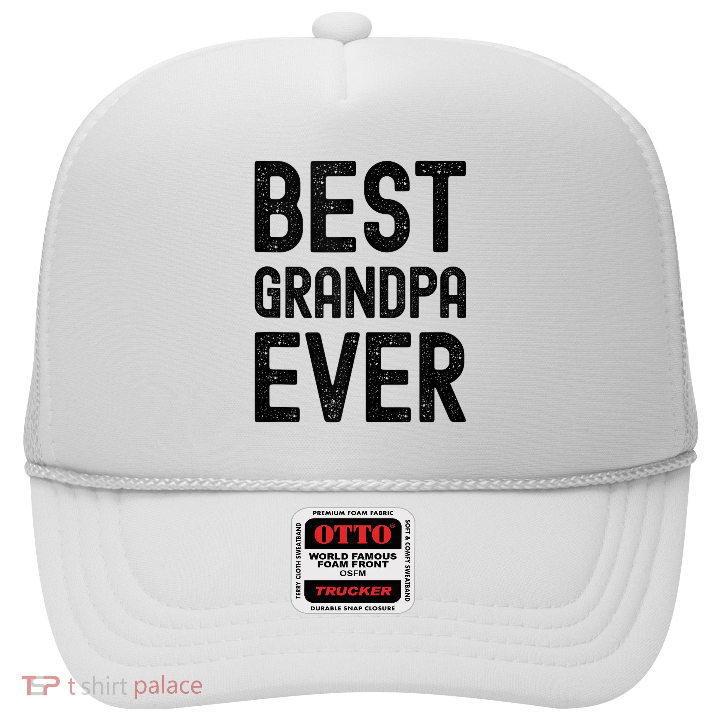 Best Grandpa Ever FatherS Day Saying For The Best Grandad Trucker Hat
