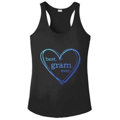 Best Gram Ever Gift (National Grandparents Day) Ladies PosiCharge Competitor Racerback Tank