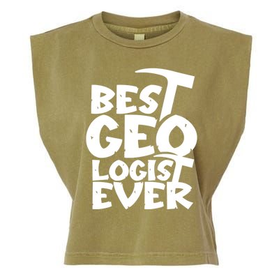 Best Geologist Ever Job Stone Geology Student Meaningful Gift Garment-Dyed Women's Muscle Tee