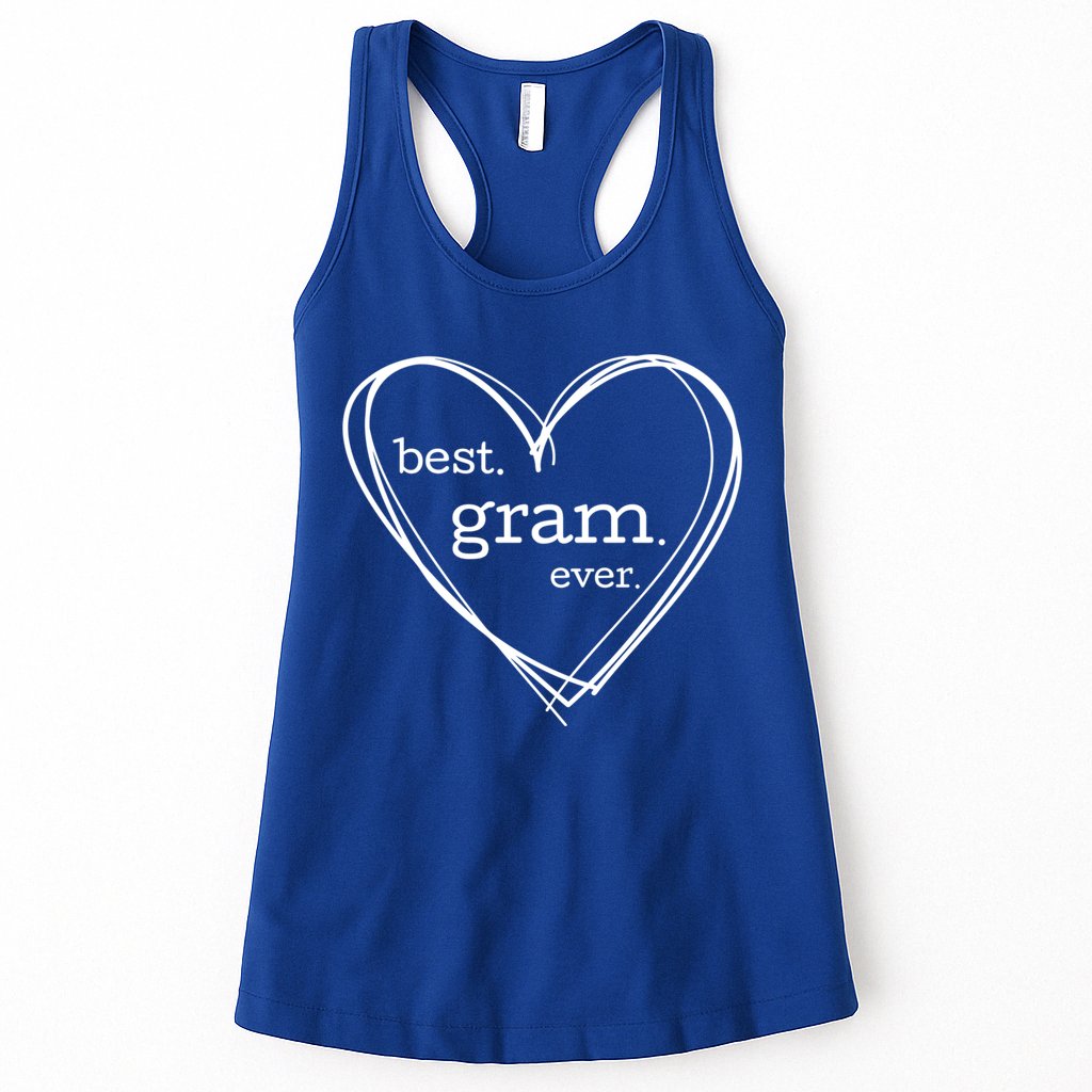 Best Gram Ever Funny Gift (National Grandparents Day) Womens Tank Top