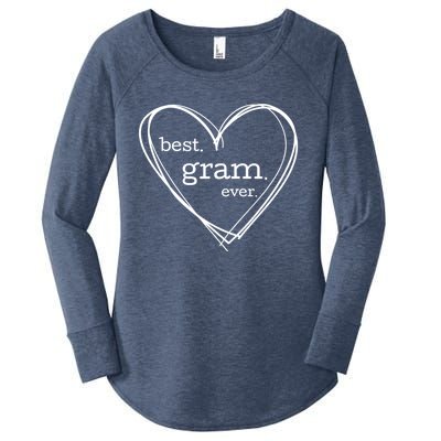 Best Gram Ever Funny Gift (National Grandparents Day) Women's Perfect Tri Tunic Long Sleeve Shirt